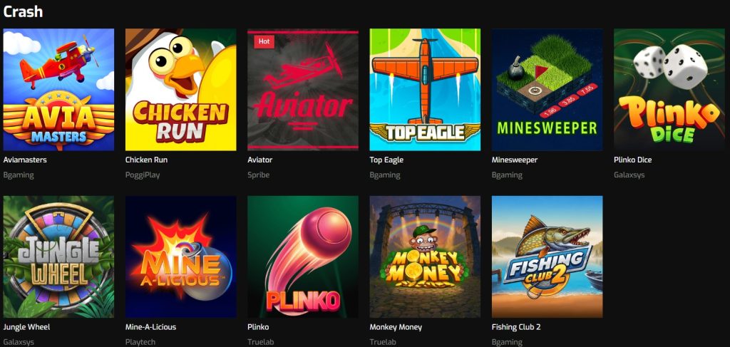 hugo casino games